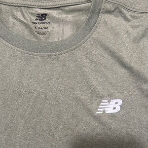 New Balance Boy’s Light Green Short Sleeve Tee